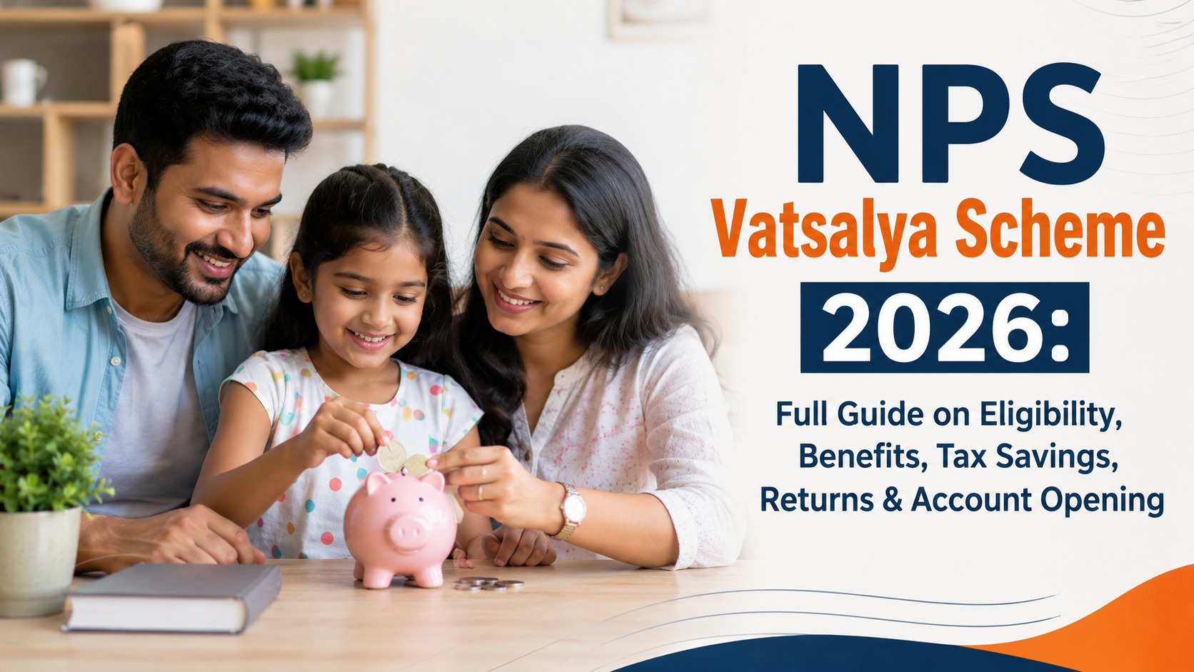 NPS Vatsalya Scheme 2026: Full Guide on Eligibility, Benefits, Tax Savings, Returns & Account Opening