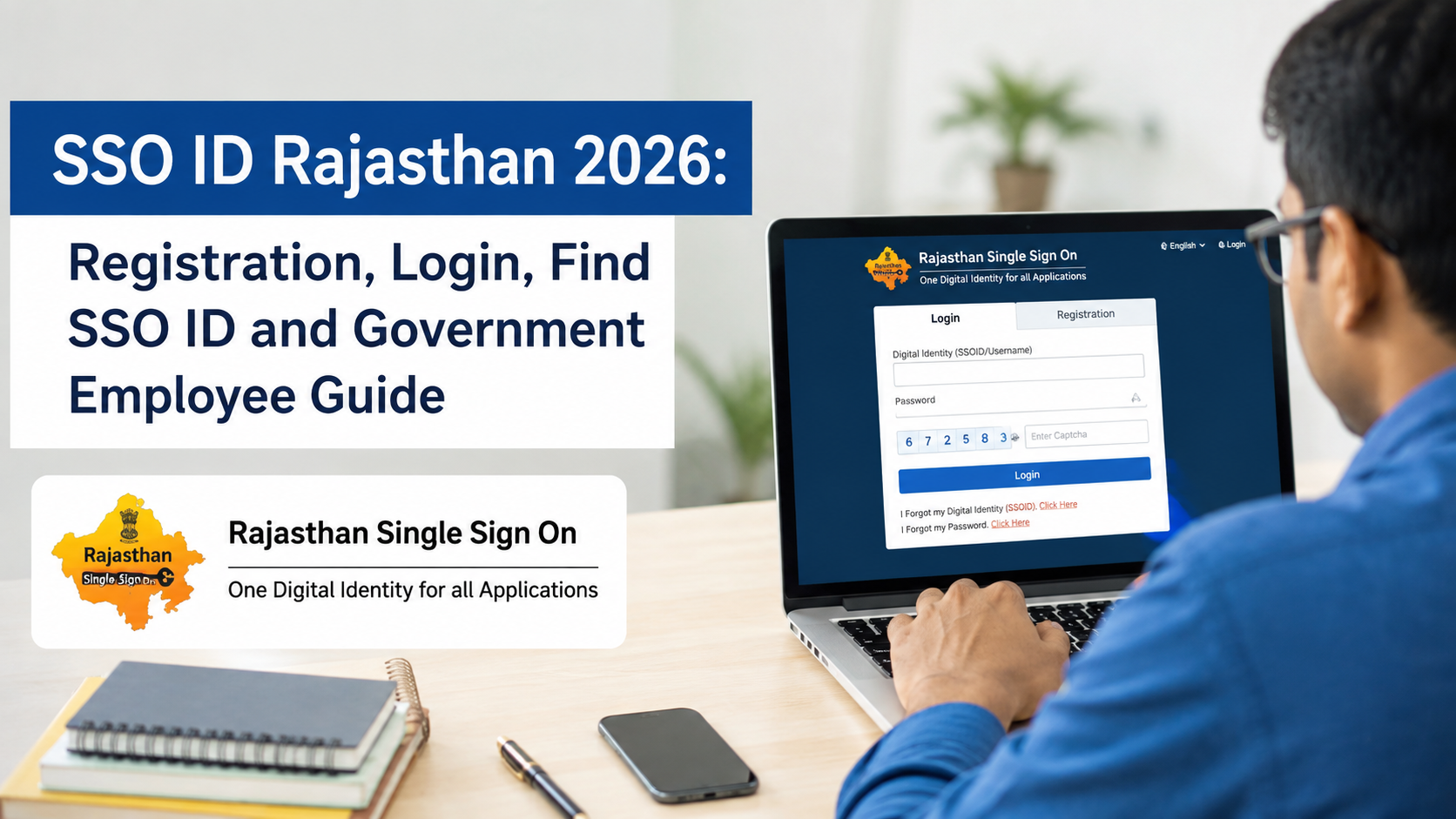 SSO ID Rajasthan 2026: Registration, Login, Find SSO ID and Government Employee Guide