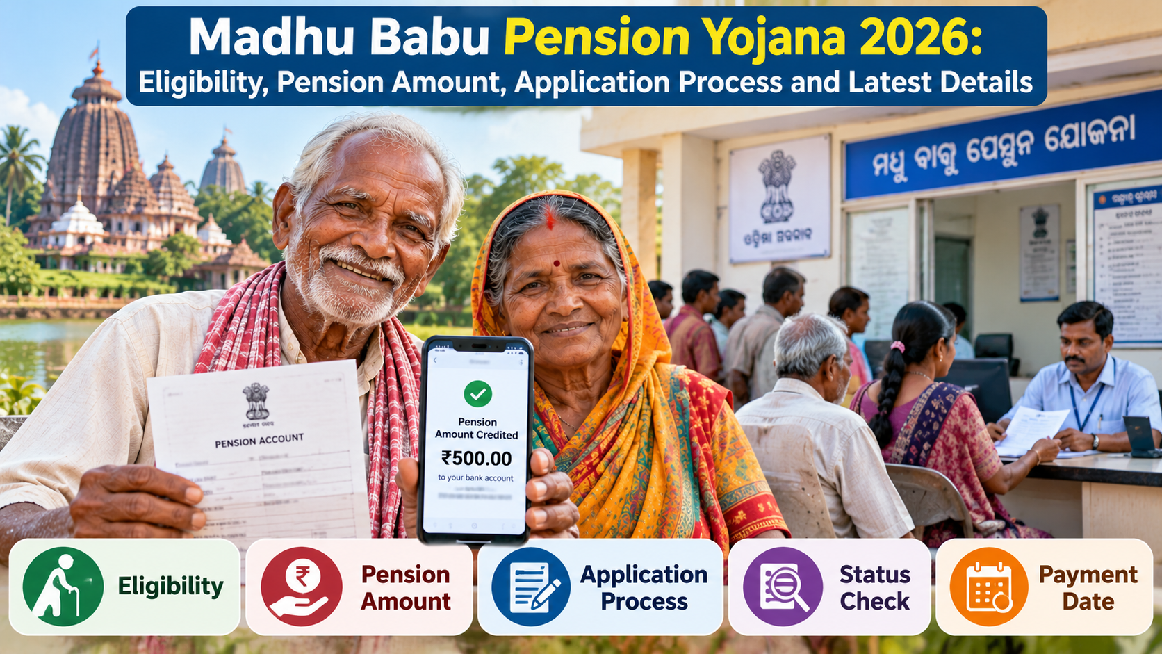 Madhu Babu Pension Yojana 2026: Eligibility, Pension Amount, Application Process and Latest Details