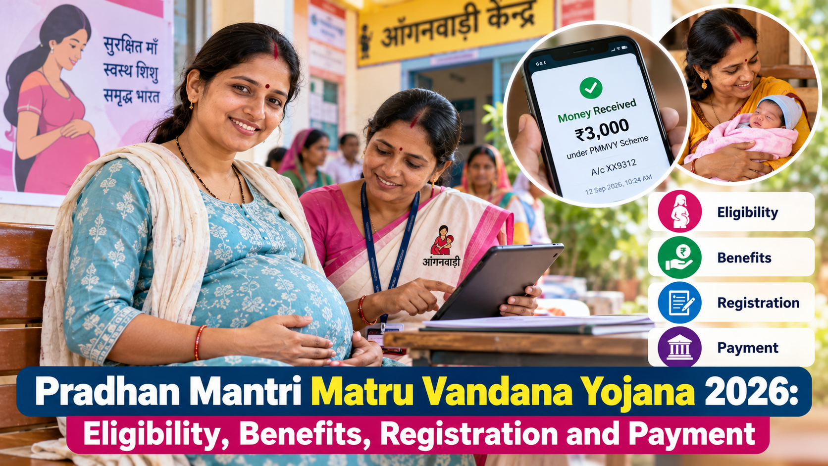 Pradhan Mantri Matru Vandana Yojana 2026: Eligibility, Benefits, Registration and Payment