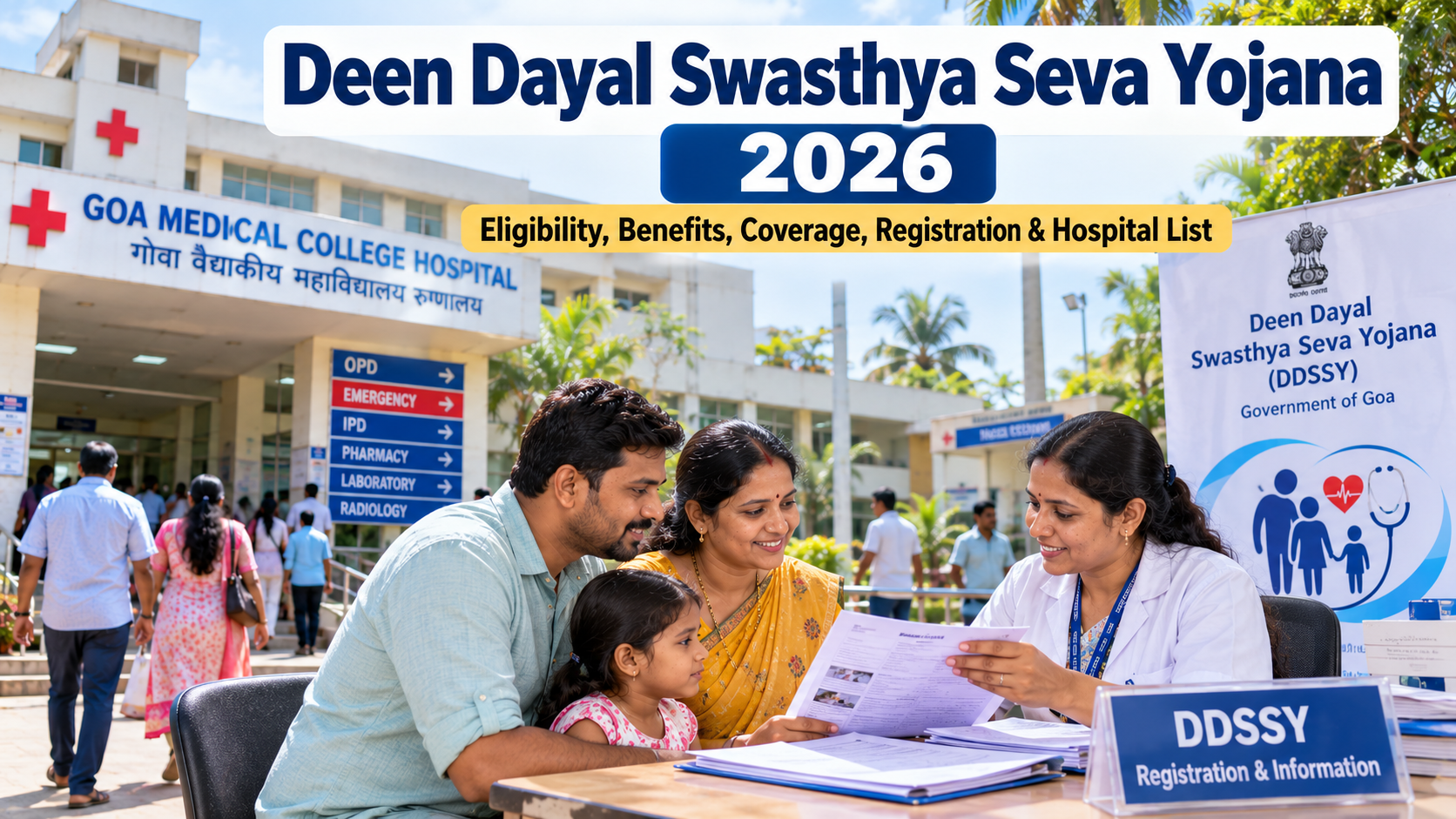 een Dayal Swasthya Seva Yojana 2026: Eligibility, Benefits, Coverage, Registration & Hospital List