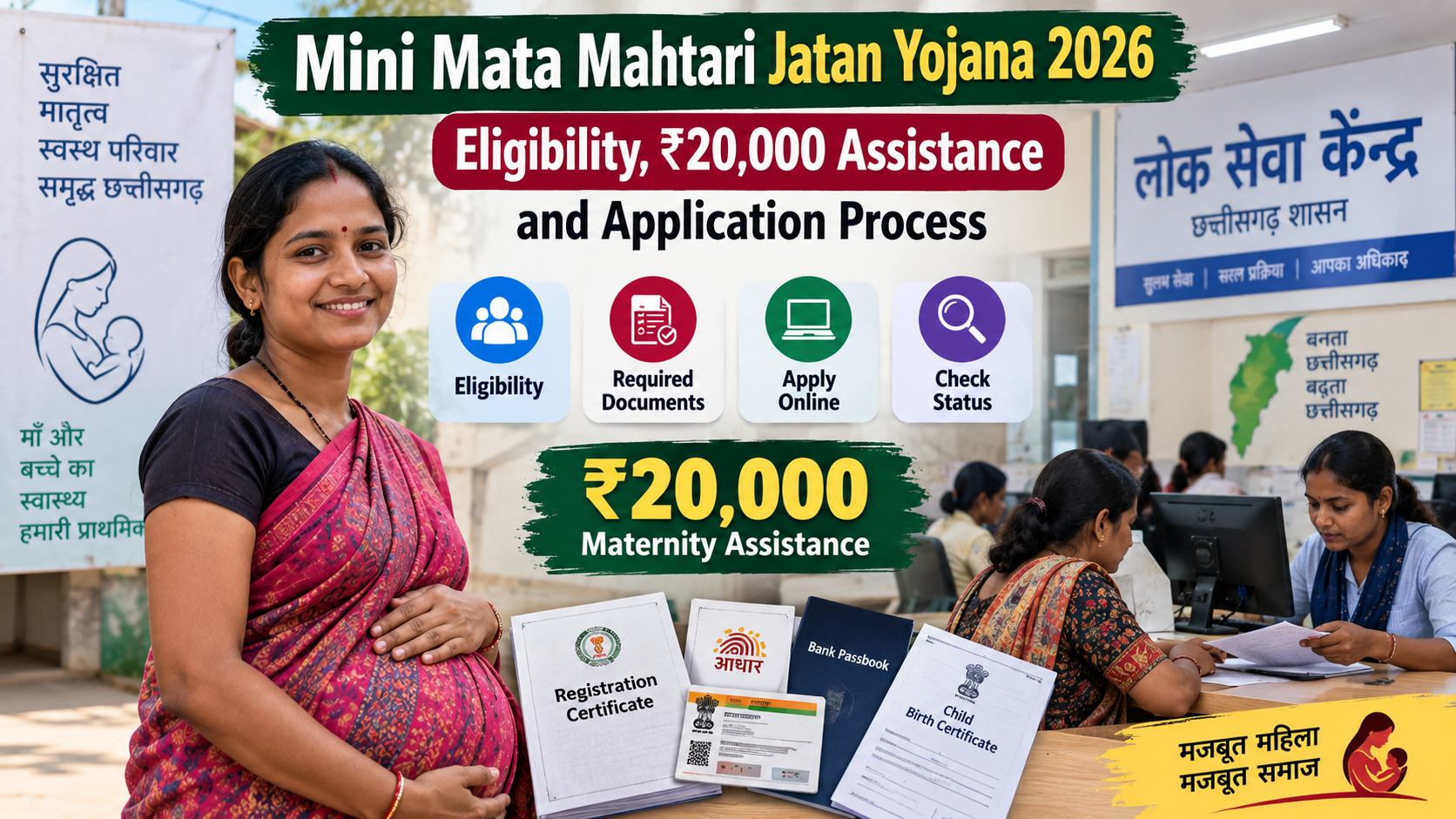 Mini Mata Mahtari Jatan Yojana 2026: Eligibility, ₹20,000 Assistance and Application Process