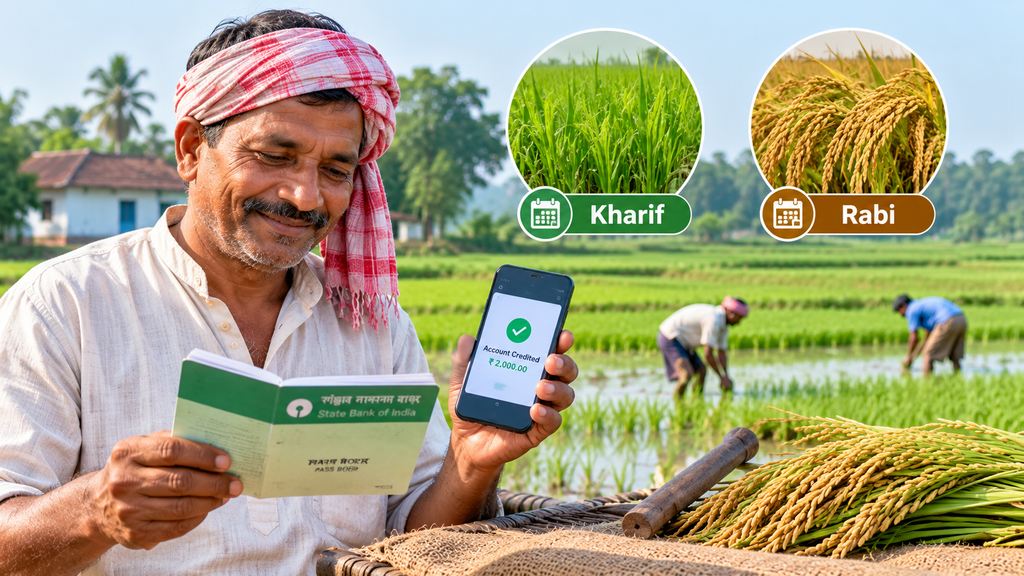 Farmer Celebrates Kharif and Rabi Payments
