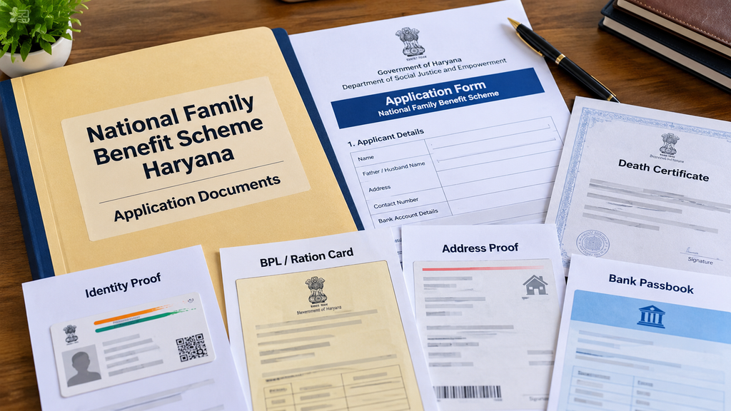 Haryana Benefit Scheme Application Documents