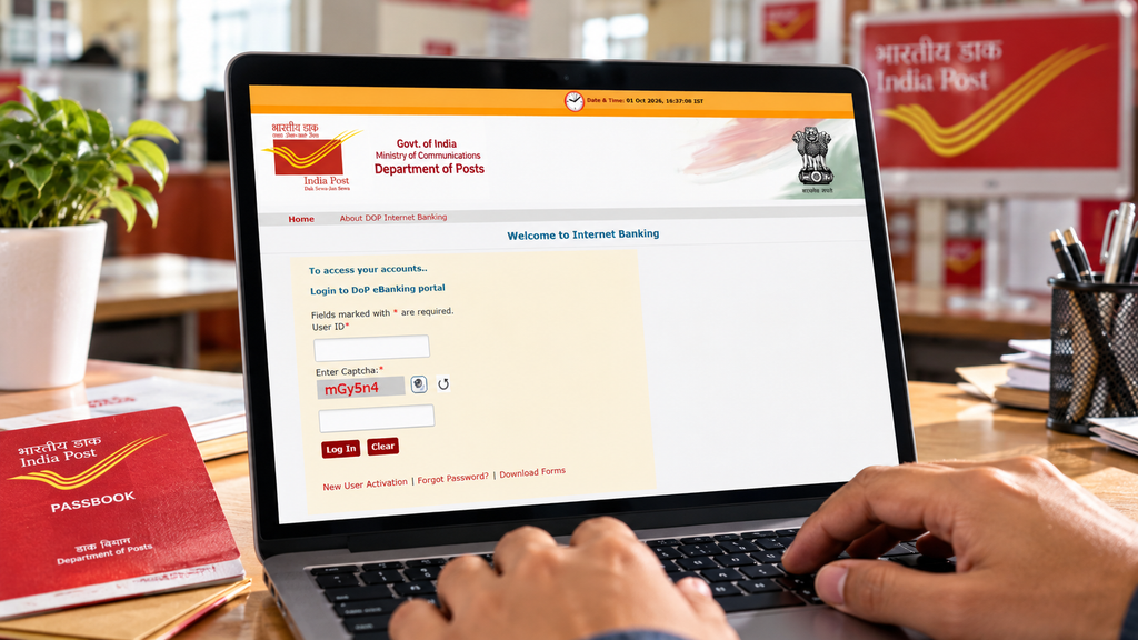 Public Provident Fund Account (PPF): Interest Rate, Eligibility, Tax Benefits, Rules and Maturity Explained 2 India Post eBanking Login Desk