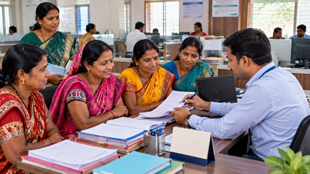 Indian Womens Group Finance Consultation