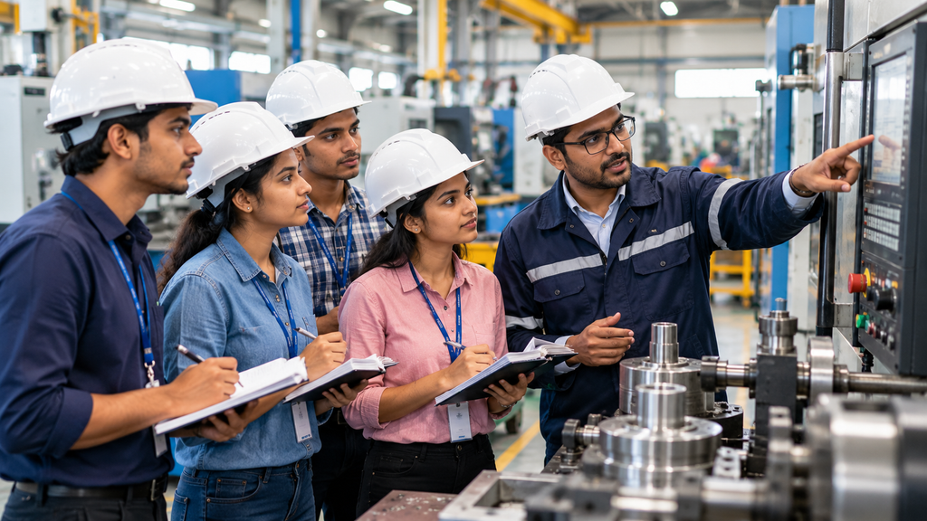 Industrial Training on the Factory Floor