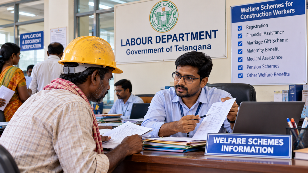 Telangana Labour Welfare Help Desk